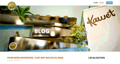 Desktop Screenshot of blog.madebykawet.com